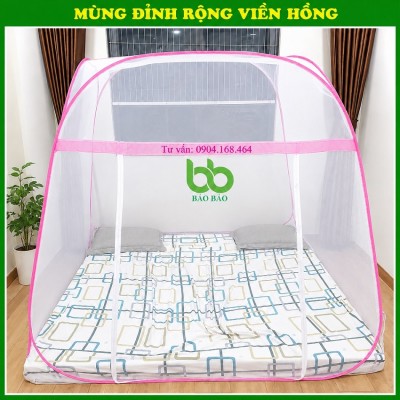 Mùng chụp đỉnh rộng 1m4 x 2m