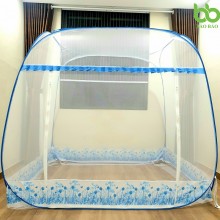Mùng Chụp Đỉnh Vuông 1m6 x 2m x 1m7 Viền Chân