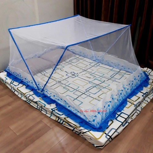 1M8 - Mùng Gấp Thông Minh Chân Viền 1m8 x 1m95