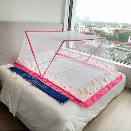1M8 - Mùng Gấp Thông Minh Chân Viền 1m8 x 1m95