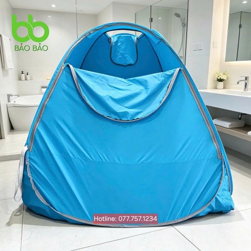Lều Xông Hơi Tự Bung Mẫu Chui Đầu Xanh