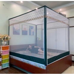 2m2 - Màn Khung Không Khoan Tường 2m2 x 2m
