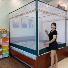 1m6 - Mùng Khung Không Khoan Tường 1m6 x 2m